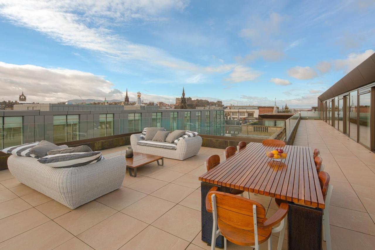 Aparthotel Cheval The Edinburgh Grand Esterno foto Rooftop terrace