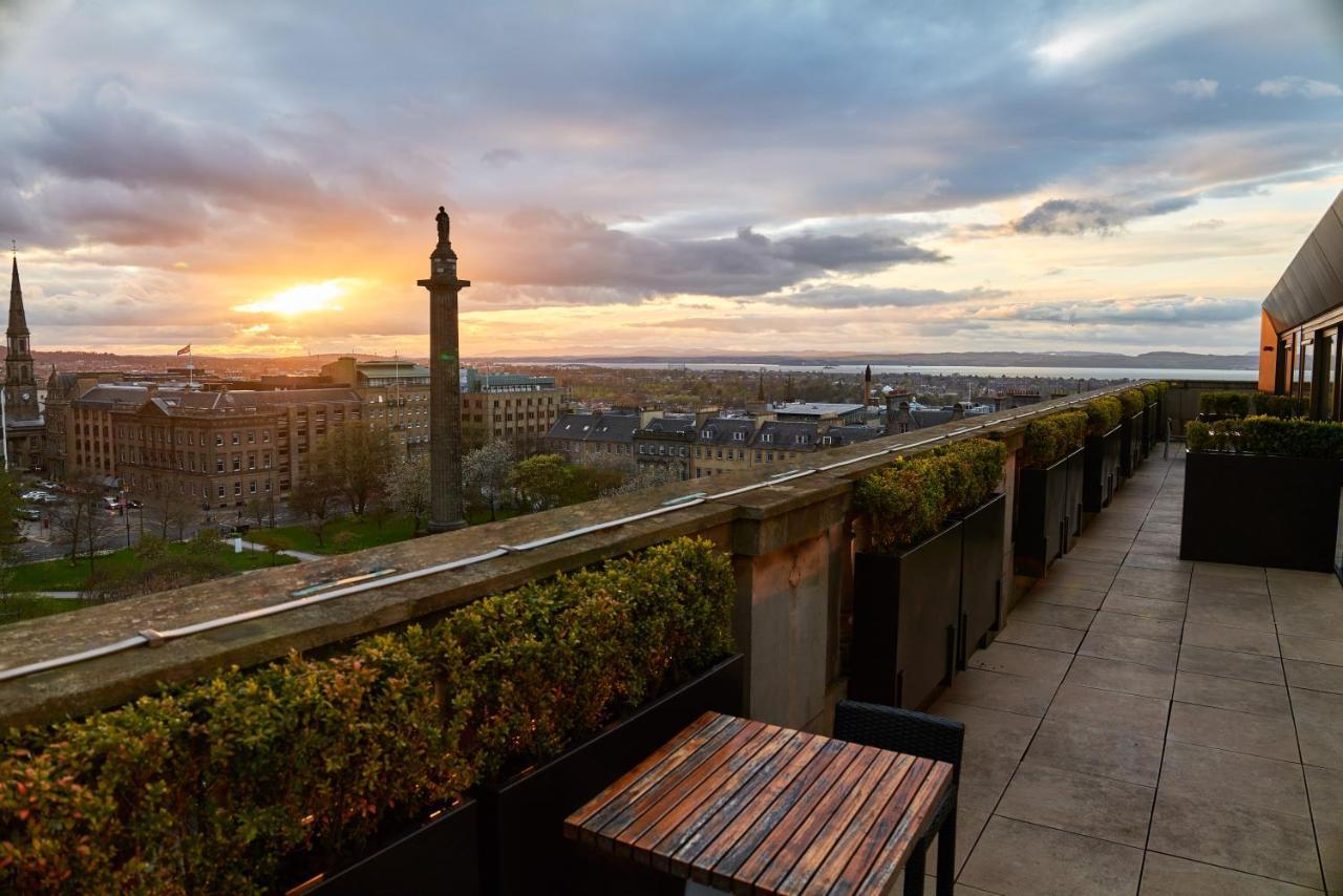 Aparthotel Cheval The Edinburgh Grand Esterno foto View from the rooftop of the Edinburgh Academy