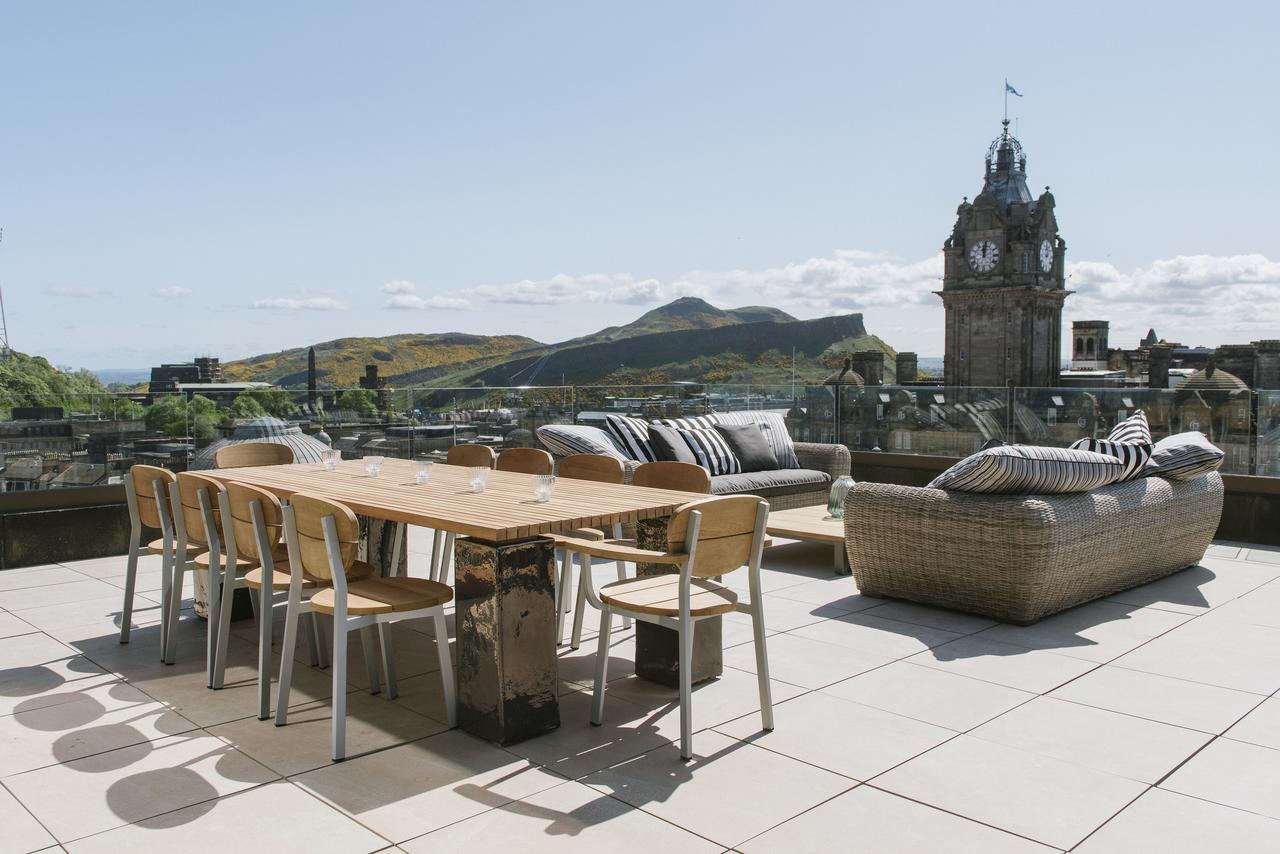 Aparthotel Cheval The Edinburgh Grand Esterno foto The rooftop terrace